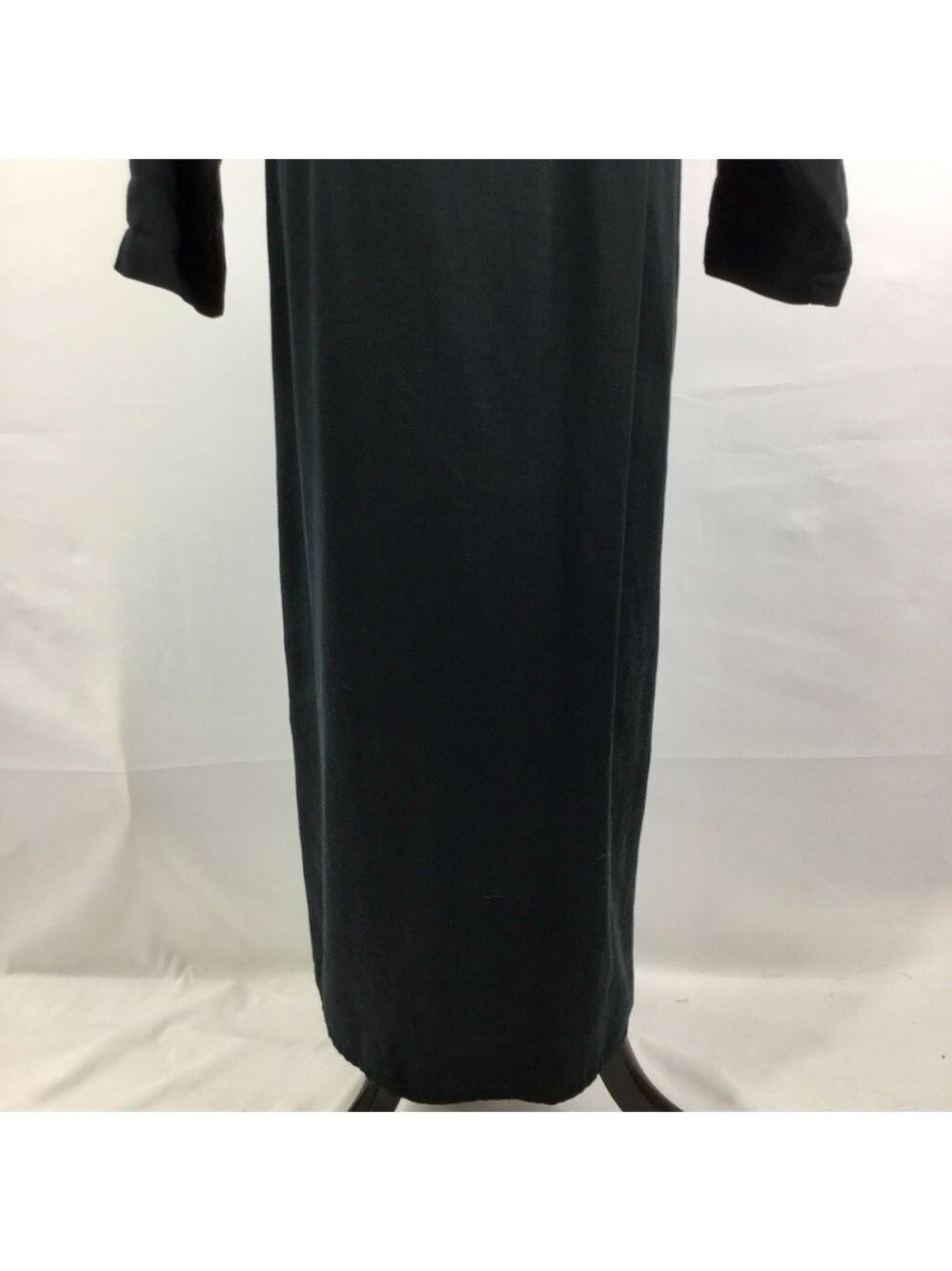 Vintage KIKO COMFORT CLOTHING Empire Waist Maxi Shirt Dress 100% Tencel Size S - Picture 9 of 16